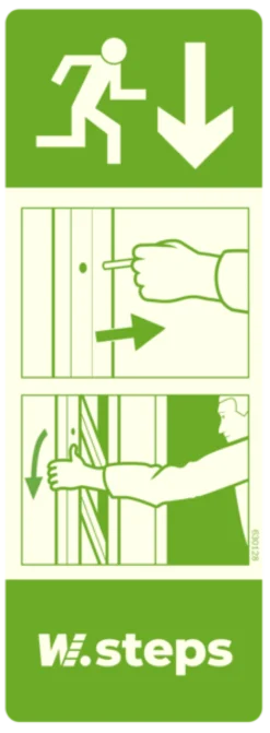 Instruktionsskylt