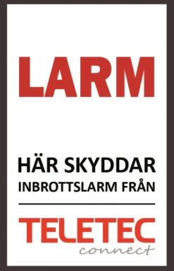 Larmskylt