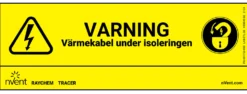 Varningsskylt